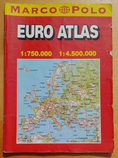 Euro Atlas / Mierka 1:750 000 a 1:4 500 000