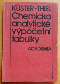Chemicko-analytické výpočetní tabulky