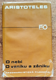 O nebi - O vzniku a zániku - Predmarxistická filozofia