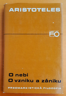 O nebi - O vzniku a zániku - Predmarxistická filozofia