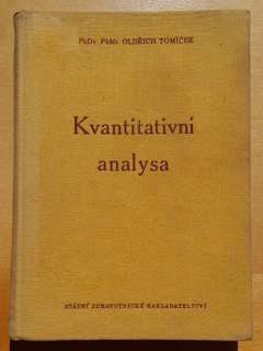 Kvantitativní analysa - vysokoškolská učebnica