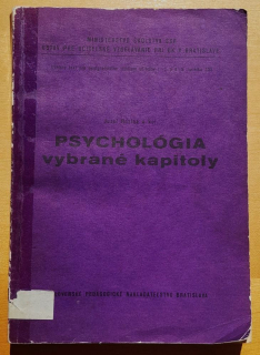 Psychológia - vysokoškolská učebnica