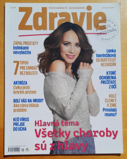 Zdravie - rok 2020, čísla 1., 6., 8., 9., 10., 11., 12..