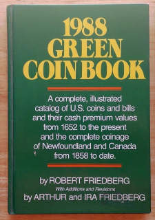 1988 Green Coin Book