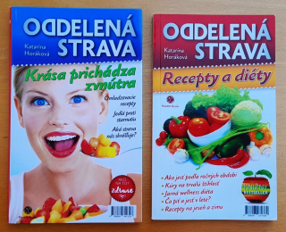 Oddelená strava - Cena je za obidve knihy spolu