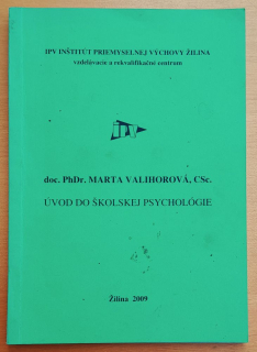 Úvod do školskej psychológie