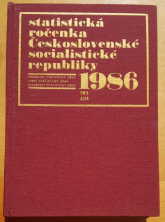 Statistická ročenka Československé socialistické republiky 1986