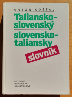 Taliansko-slovenský - slovensko-taliansky slovník