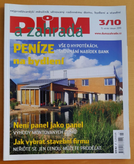 Dum a zahrada, vše o hypotékach, panelové domy,