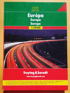 Európa - Autoatlas / 1 : 700 000