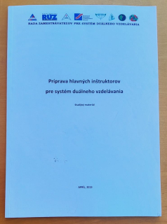 Príprava hlavných inštruktorov pre systém duálneho vzdelávania