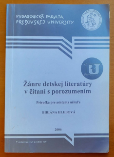 Žánre detskej literatúry v čítaní s porozumením, Príručka pre asistenta učiteľa