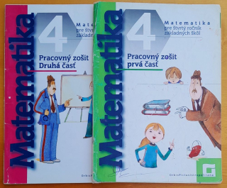 Matematika pre 4. ročník ZŠ - pracovný zošit - prvá a druhá časť, Geometria pre 4. ročník ZŠ - prvá a druhá časť