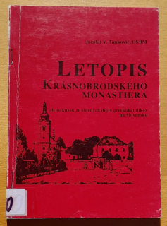 Letopis Krásnobrodského monastiera