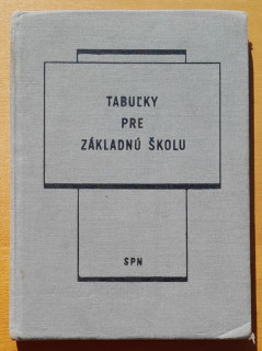 Tabuľky pre základnú školu
