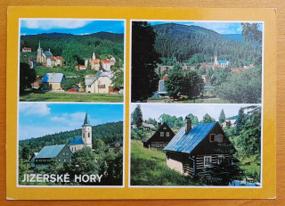 Jizerské hory, pohľadnica