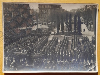 Fotografia oslavy Sviatku Slovenského štátu - Bratislava 14.3.1941