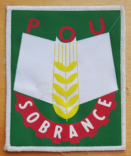 Stará nášivka Poľnohospodárske odborné učilište v Sobranciach