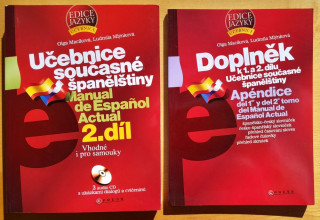 Učebnice současné španělštiny 2. díl s CD + doplněk k 1. a 2. dílu