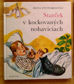 Starček v kockovaných nohaviciach