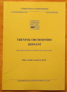 Trénink obchodního jednání / Učební texty vysokých škol